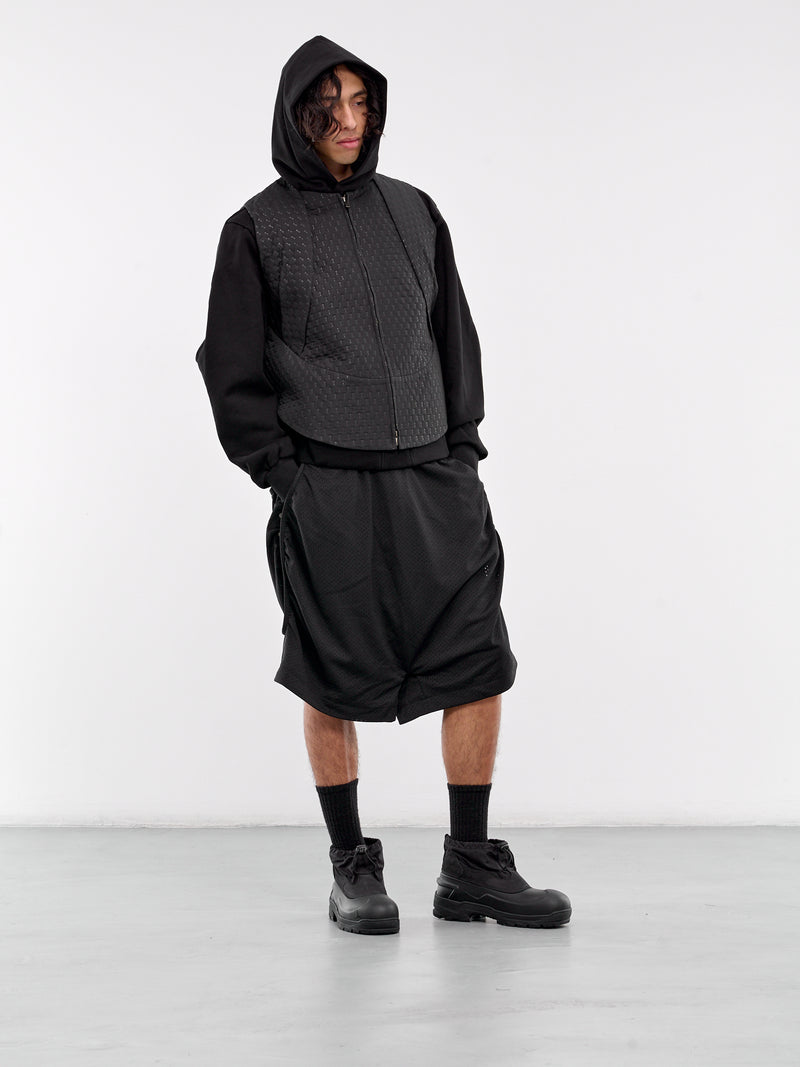 Novak Stadium Hoodie (PTKNSH01A-CARBON-BLACK)