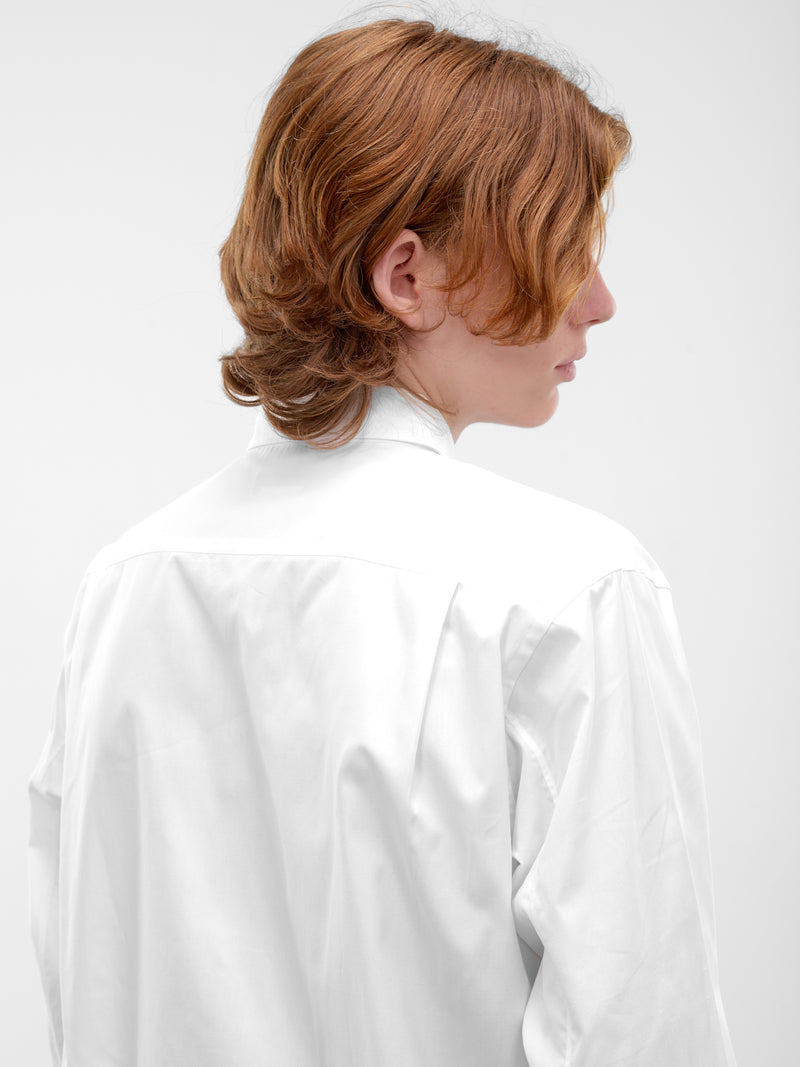 White Button-Up Shirt (PZ-B003-PER-WHITE)