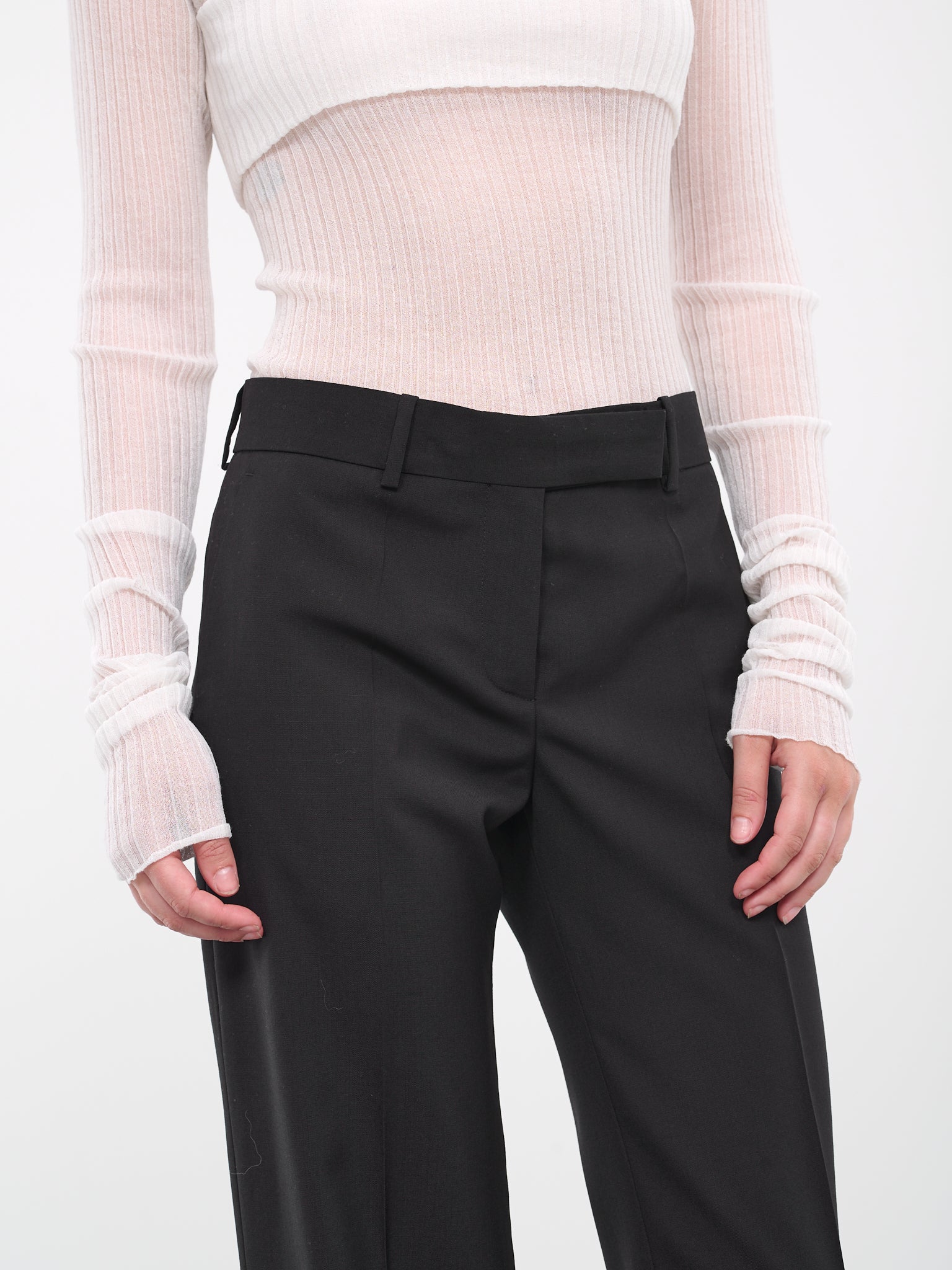 Tailored Trousers (Q316WV-BLACK)