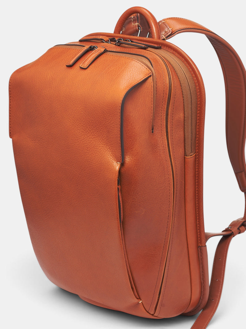 Brown Leather Legacy Backpack (LEGACY-BACKPACK-BROWN)