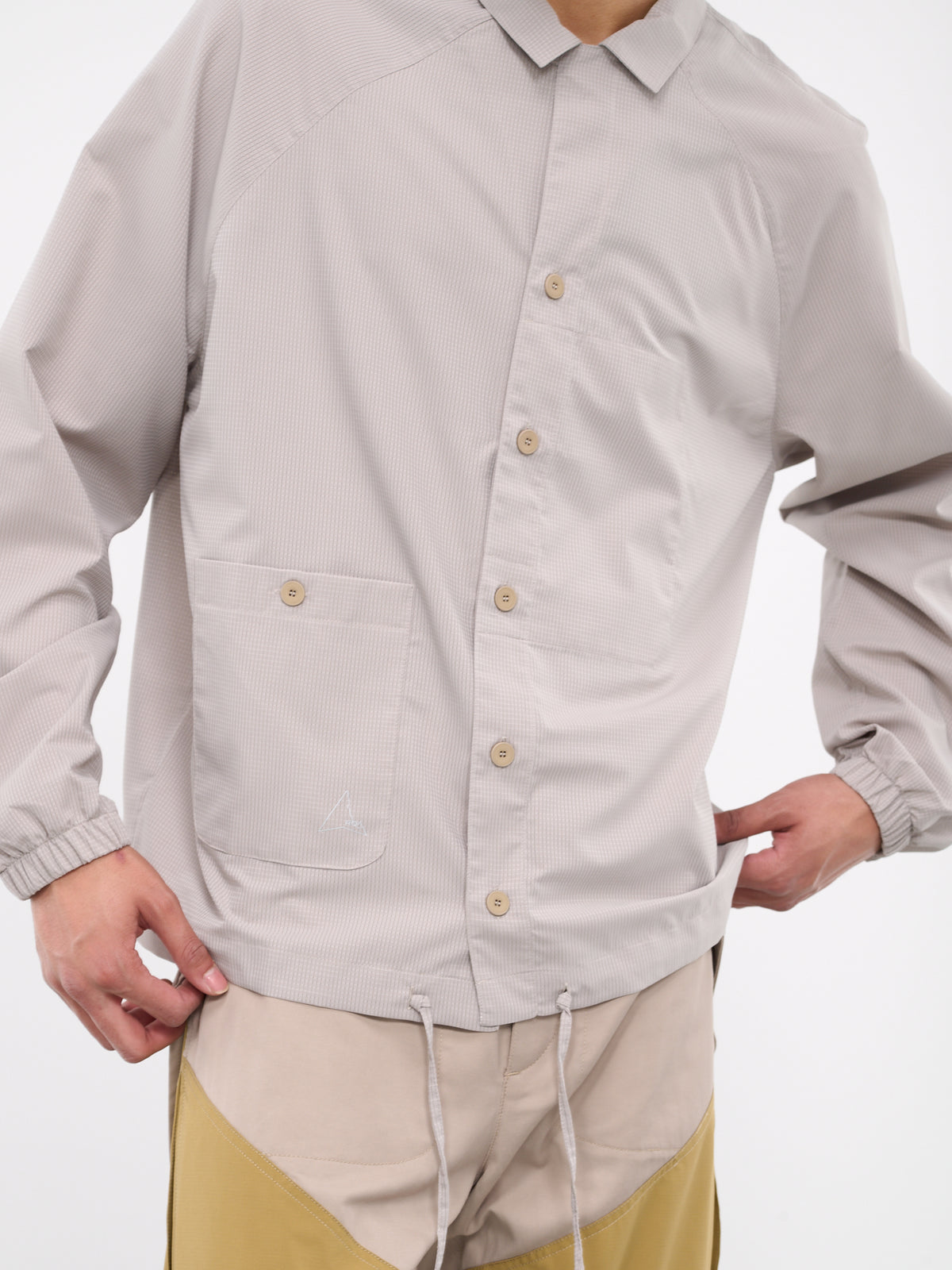 Perforated Shirt (RBMW065FA47-SAND)