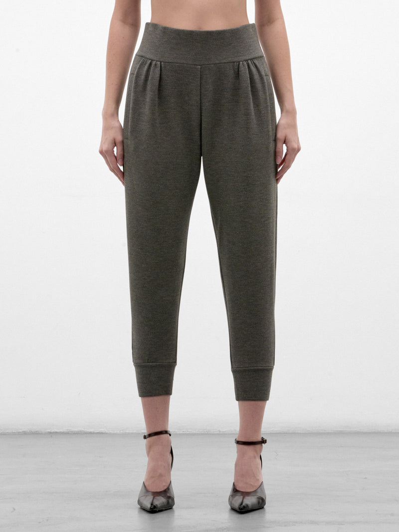 Gray Scuba Track Pants (RETR0GRY-RAYE-GREY)