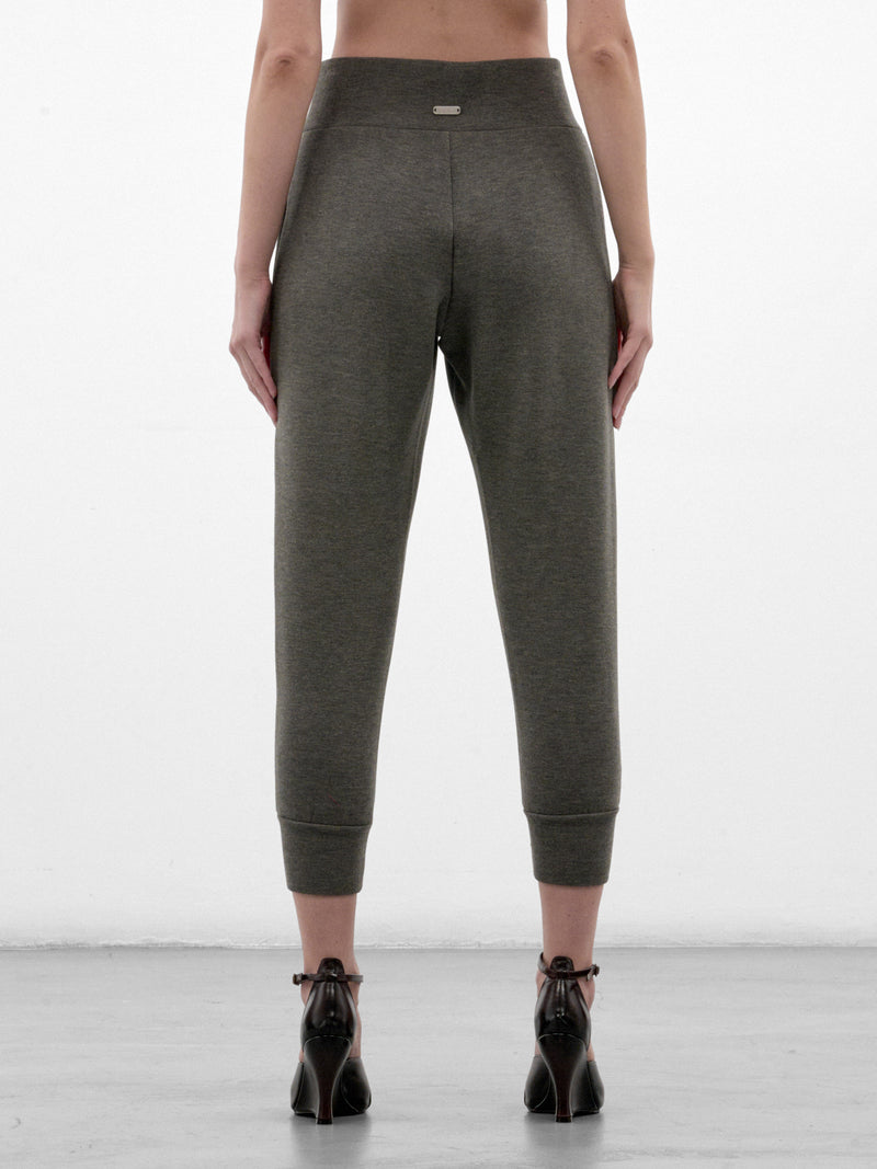 Gray Scuba Track Pants (RETR0GRY-RAYE-GREY)
