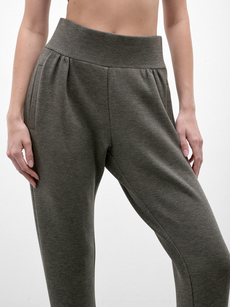 Gray Scuba Track Pants (RETR0GRY-RAYE-GREY)