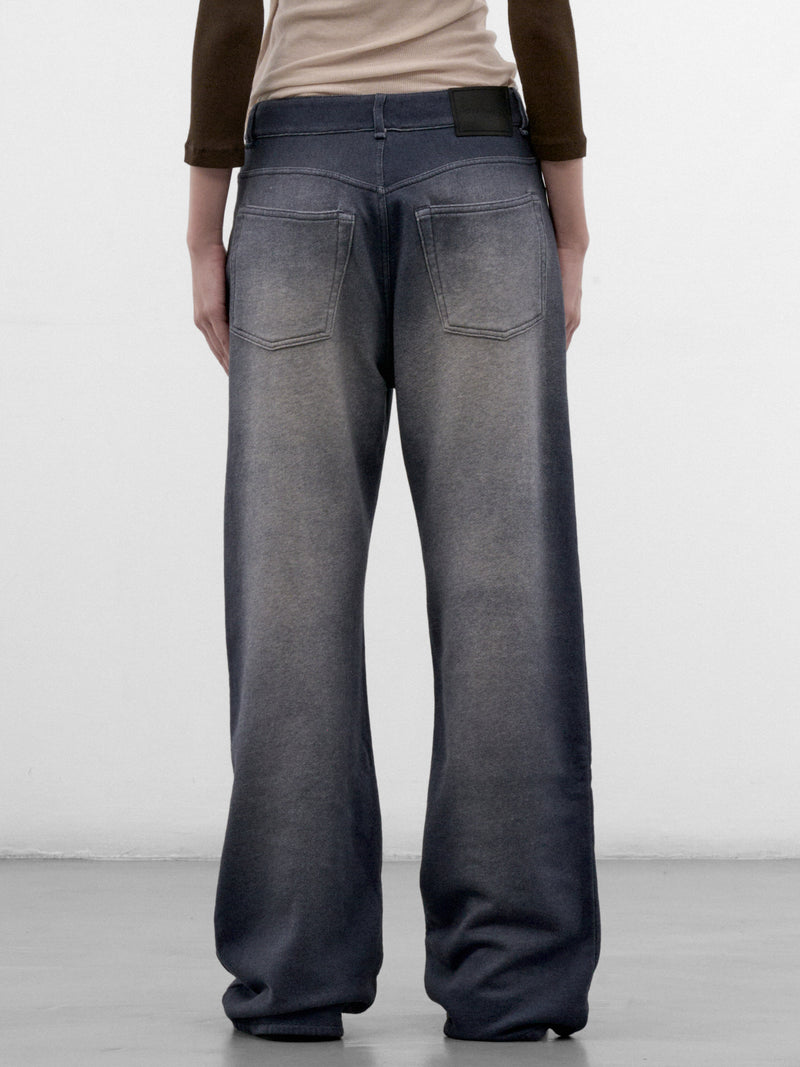 Washed Blue Relaxed Jeans (RW-WN-TROU000055-GREY-MELANGE)