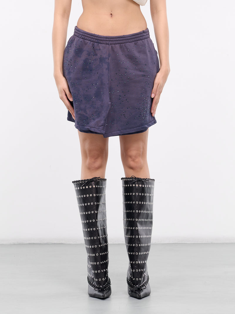 Display Sweatshirt Skirt (S010-NAVY)