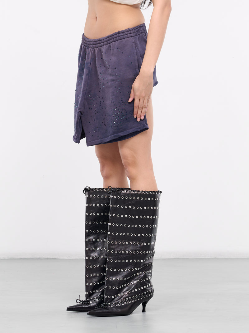 Display Sweatshirt Skirt (S010-NAVY)