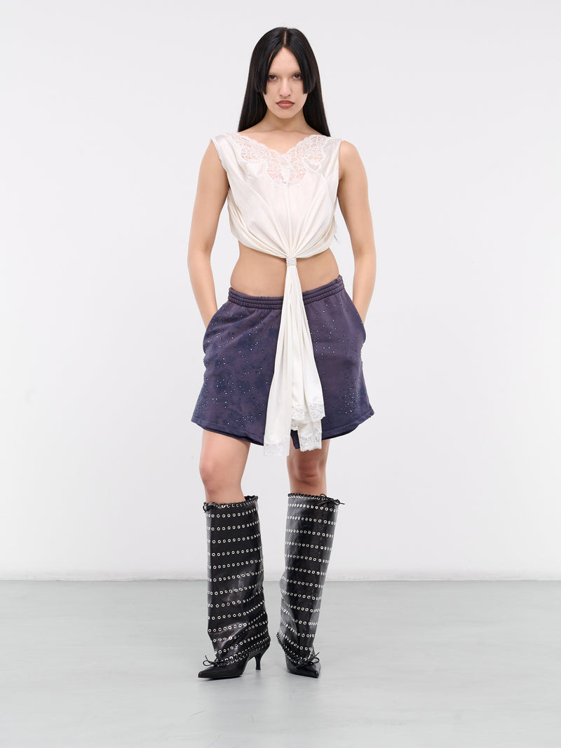 Display Sweatshirt Skirt (S010-NAVY)