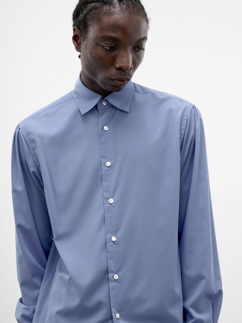 Blue Manica Camicia Dress Shirt (S26AW01SH-MANICA-SAXE)