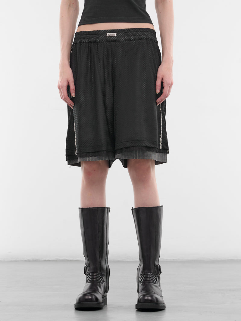 AVAVAV Layered Mesh Shorts | H.Lorenzo - front