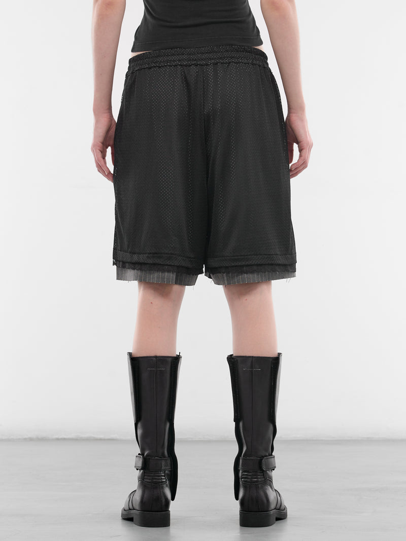 AVAVAV Layered Mesh Shorts | H.Lorenzo - back
