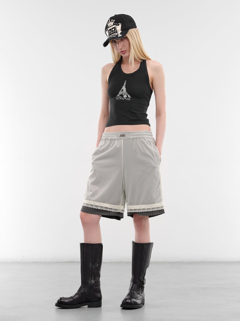 AVAVAV Layered Mesh Shorts | H.Lorenzo - styled