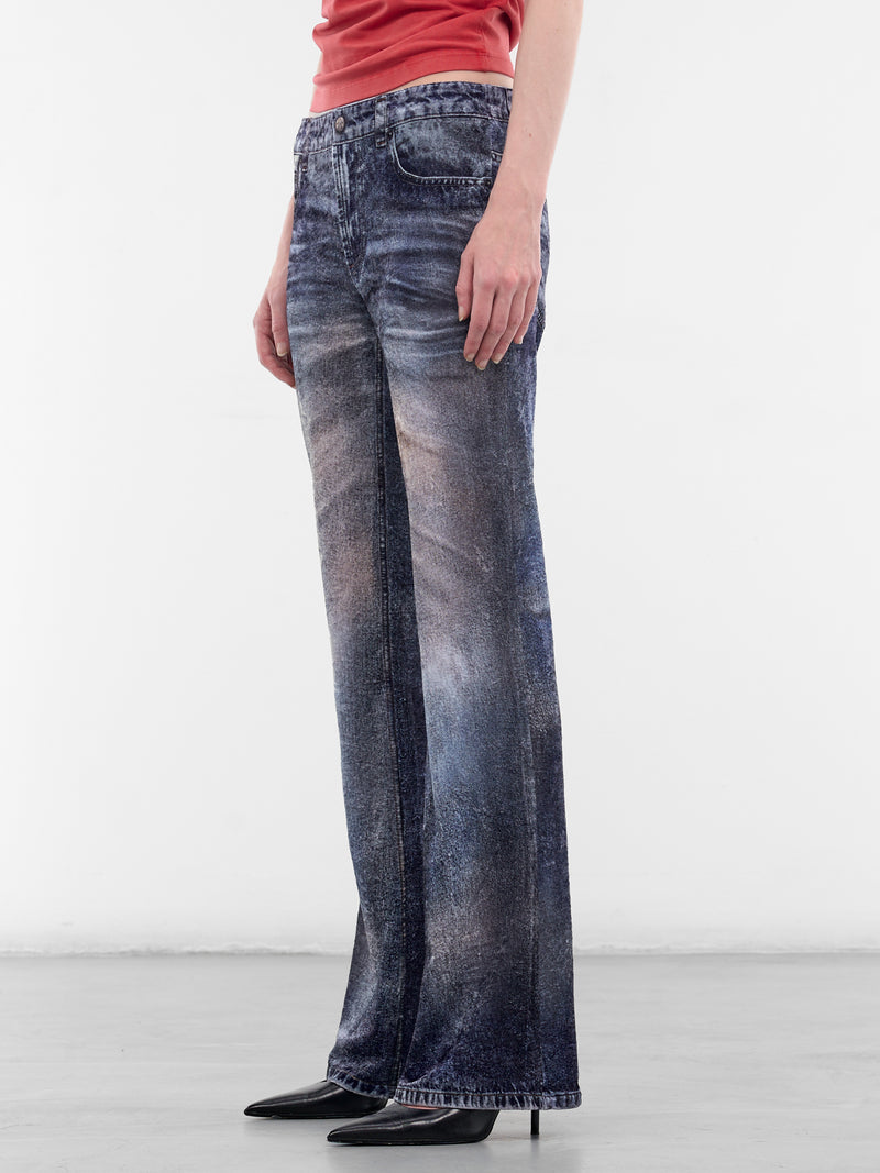 AVAVAV Trompe L'oeil Print Jeans | H.Lorenzo - side