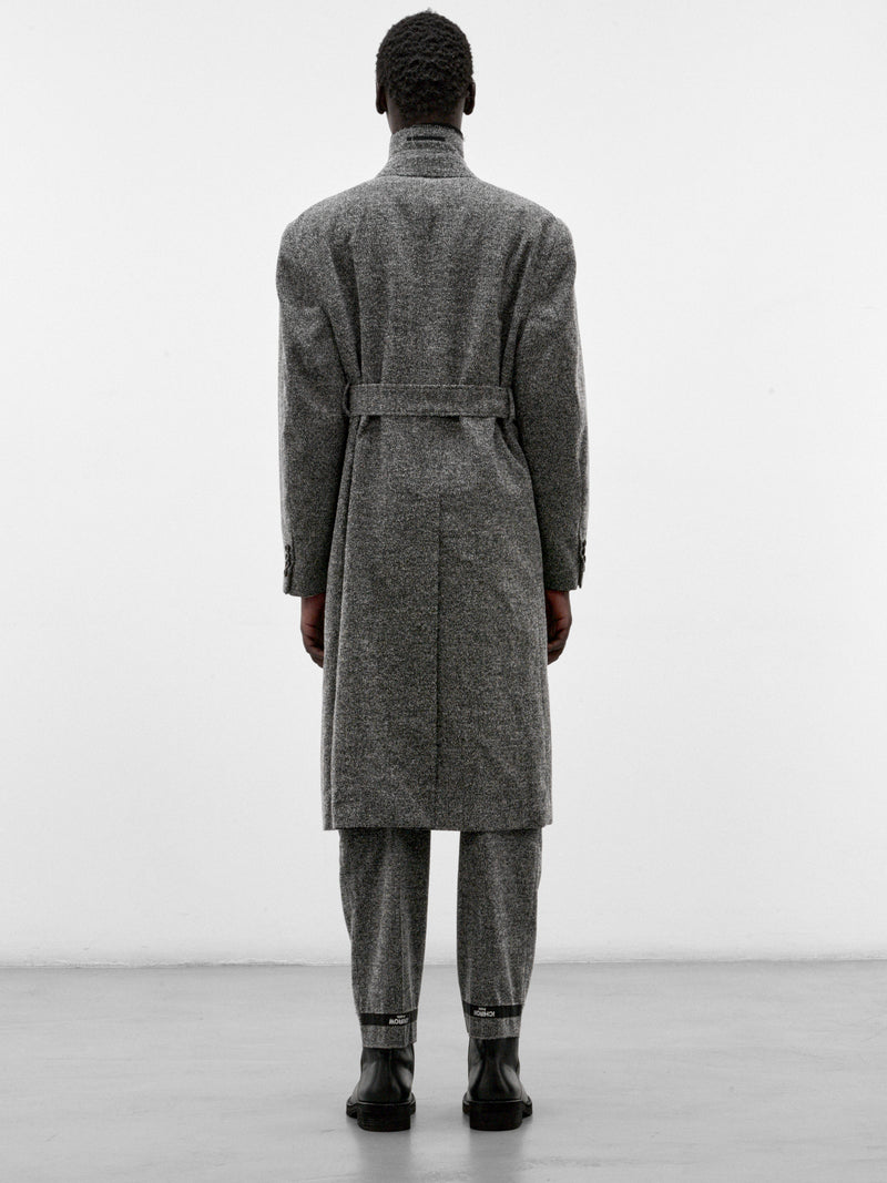 Gray Wool Overcoat (S30PD0125-GREY)