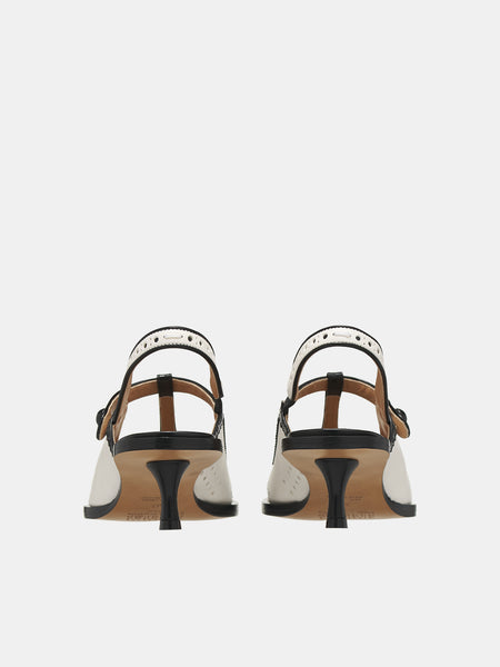 美品 tomwood vault hermes margiela shihara HARUKO - Silver Mirror Faux Leather Pumps – Souliers Martinez