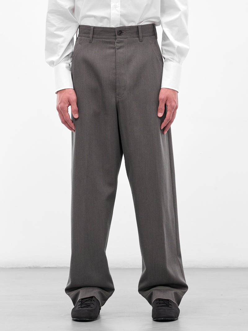 MAISON MARGIELA Wool Tailored Jeans | H.Lorenzo - front