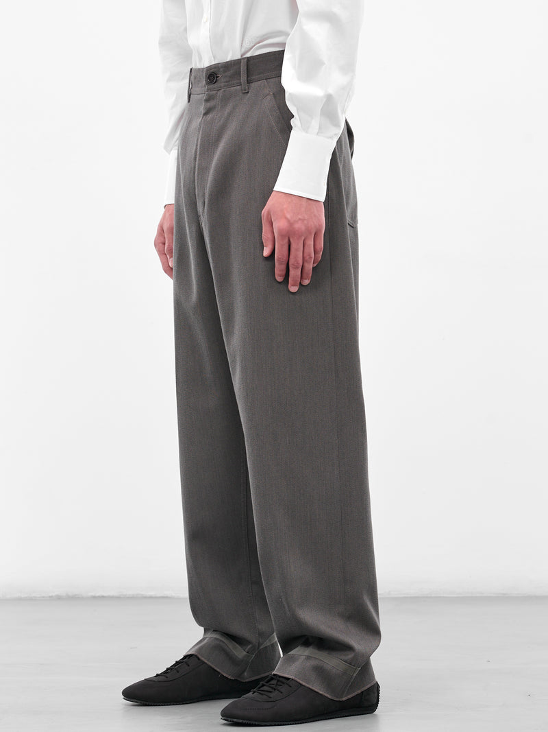 MAISON MARGIELA Wool Tailored Jeans | H.Lorenzo - side