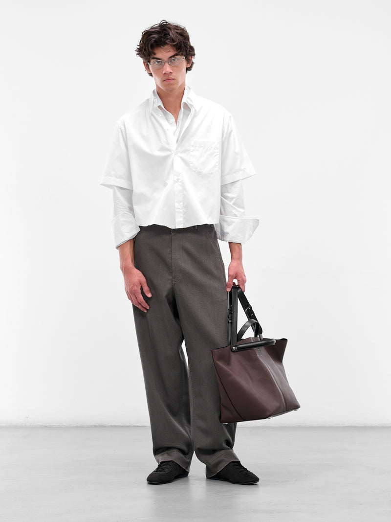 White Classic Dress Shirt (SH2DT0037-M35256-100-WHITE)