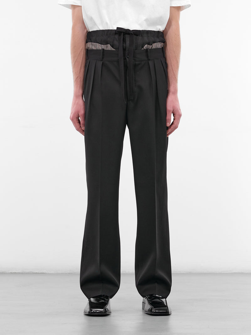 Black Anonymity of Lining Trousers (S50KA0705-M35693-900-BLACK)