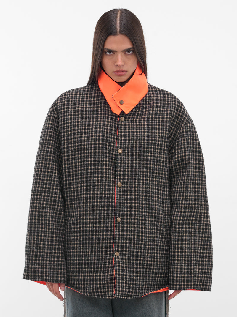 Reversible Cordera Utility Jacket (S51AM0506-MTN090-912-CHECKERED)