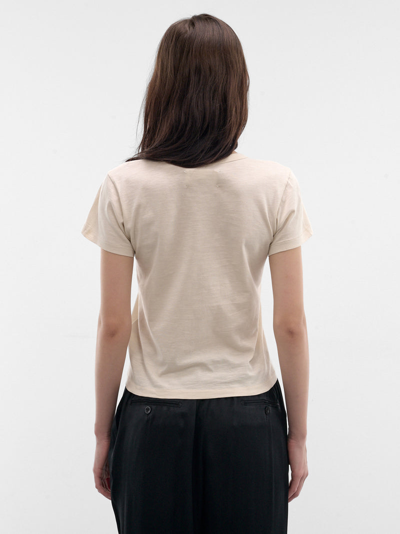 Cream Bird Graphic Tee (S51GC0554-M20162-102-OFF-WHITE)