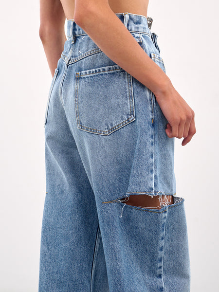 パンツ meltthelady switched denim pants MELT THE LADY switched denim pants - パンツ
