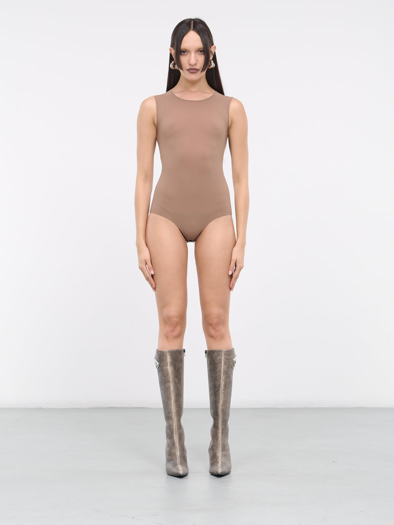 Technical Jersey Bodysuit (S51NA0065-S20518-BROWN)