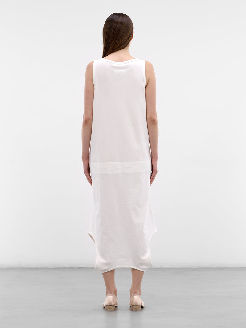 Deconstructed Tank Top Midi Dress (S52DD0076-M20050-OFF-WHITE)