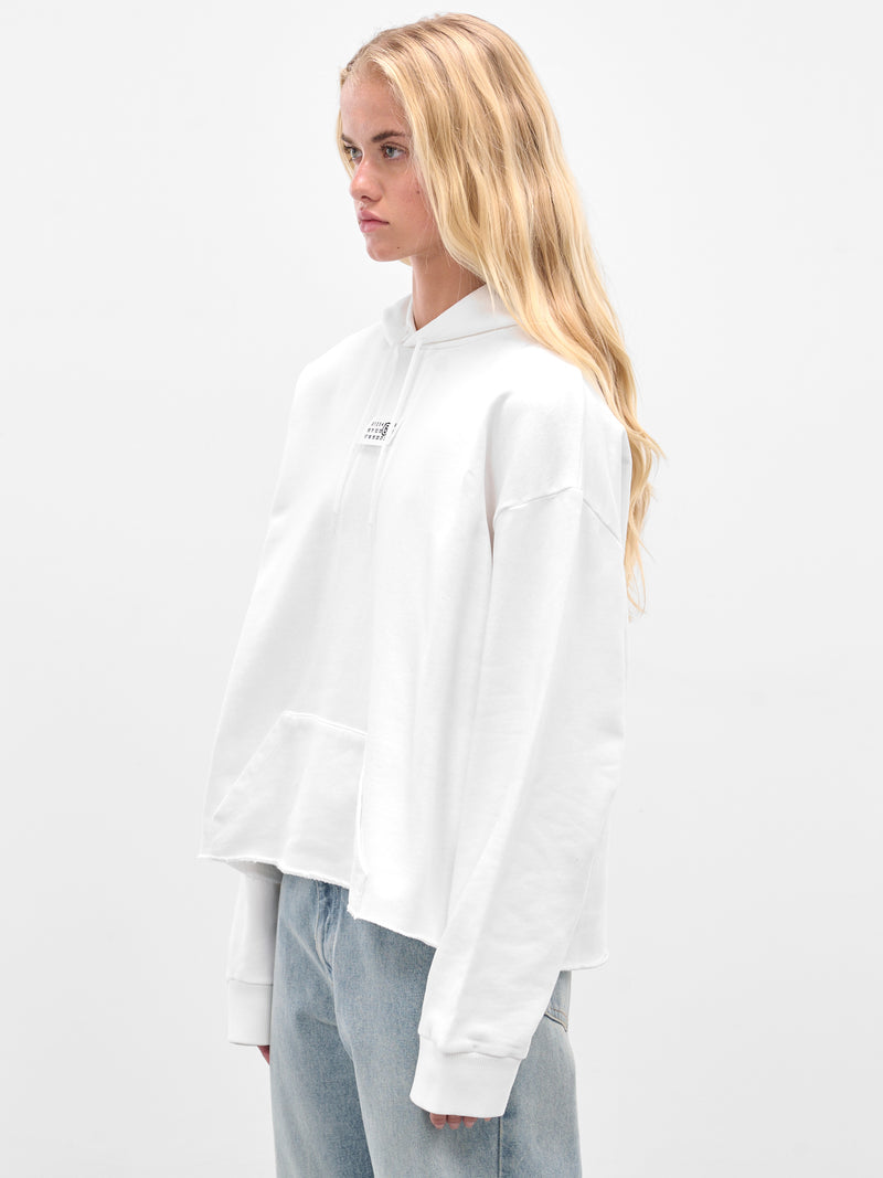 MM6 MAISON MARGIELA Boxy Cropped Hoodie | H.Lorenzo - side