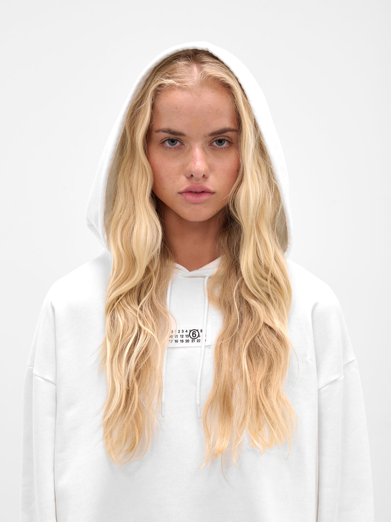 MM6 MAISON MARGIELA Boxy Cropped Hoodie | H.Lorenzo - detail 1