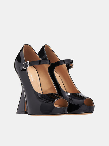 パンプス JILLSTUART [BELLA] BICOLOR MARY JANE PUMPS BBH5545 S58WL0255-P4347-BLACK-