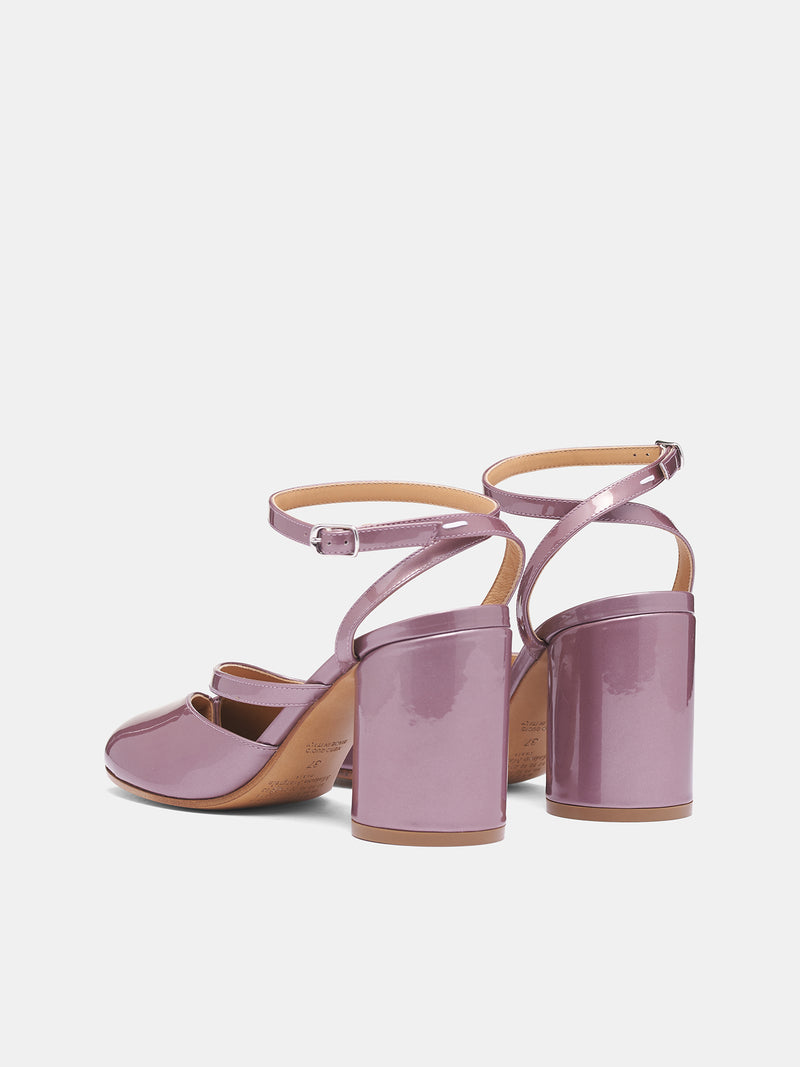 Dusty Pink Patent Tabi Pumps (S58WP0280-P7552-DUSTY-PINK)