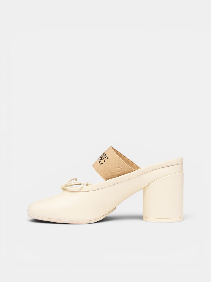 Anatomical Toe Heeled Ballet Mules (S59WP0210-P3628-T2024-NAVAJO)