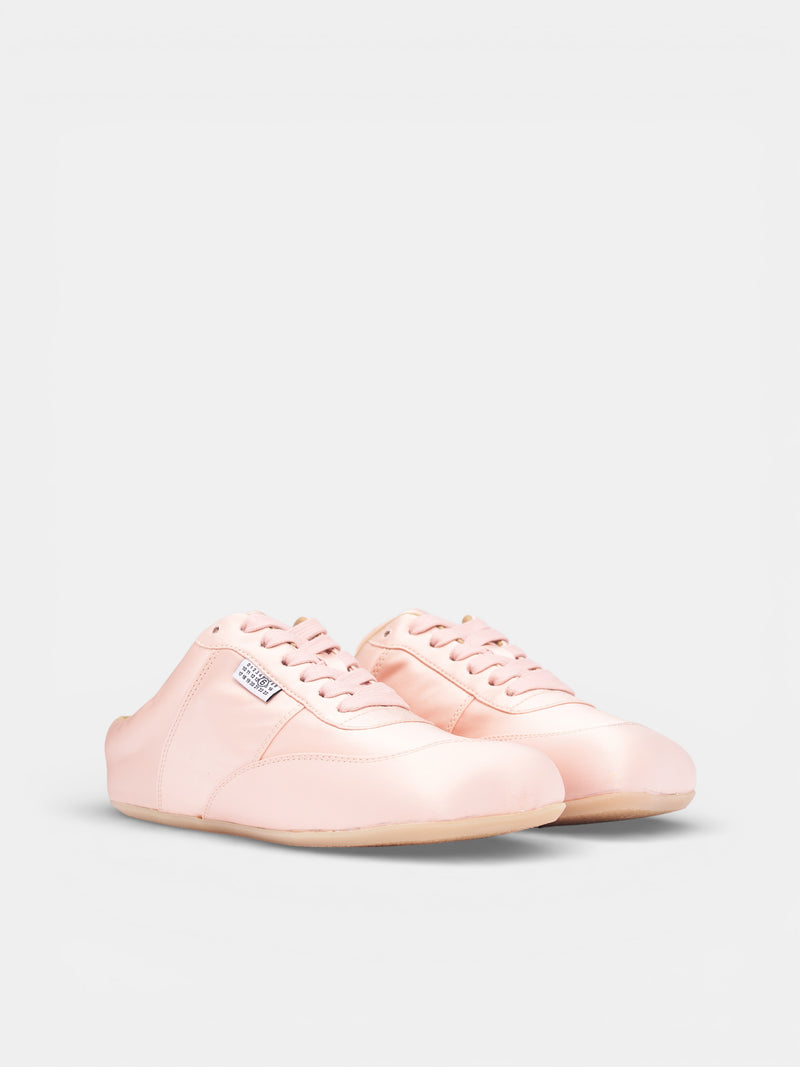 Rose Satin Factory Slip-On Sneakers (S59WS0246-P7559-T4111-ROSE-CLO)