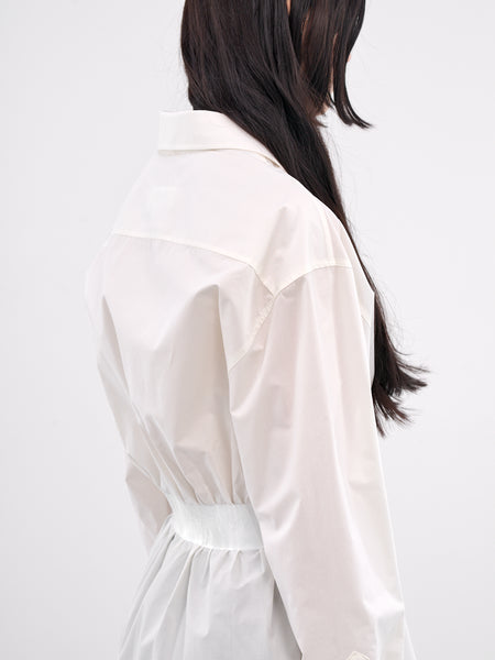 Tシャツ・カットソー Maison Margiela White poplin shirt (SI0DL0001S52245 100) Amazon | [Maison Martin Margiela] [メゾンマルジェラ]シャツ