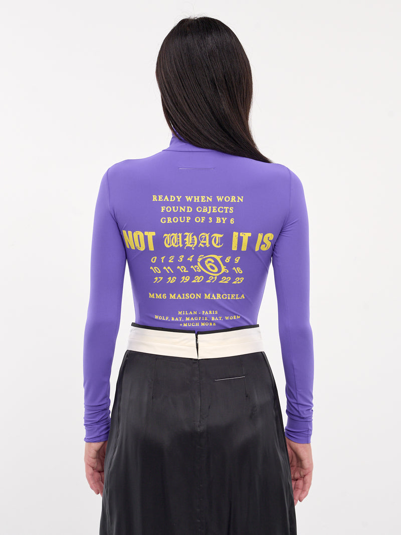 Jersey Bodysuit (S62NA0076-M20039-PURPLE)