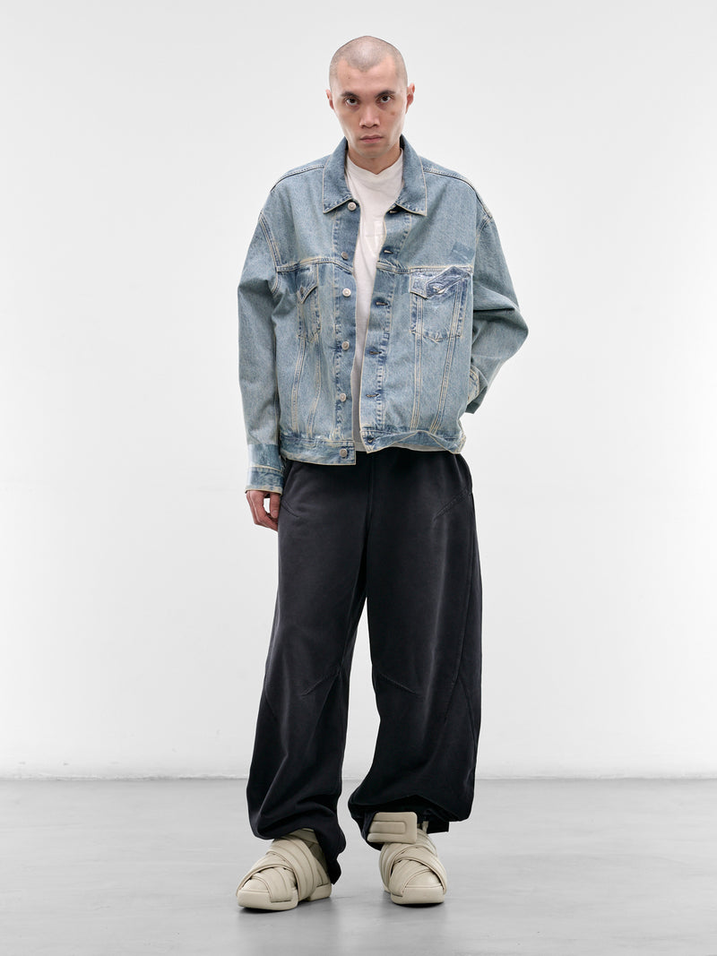 Blue Denim Taped Jacket (S67AM0109-M30066-962-BLUE)
