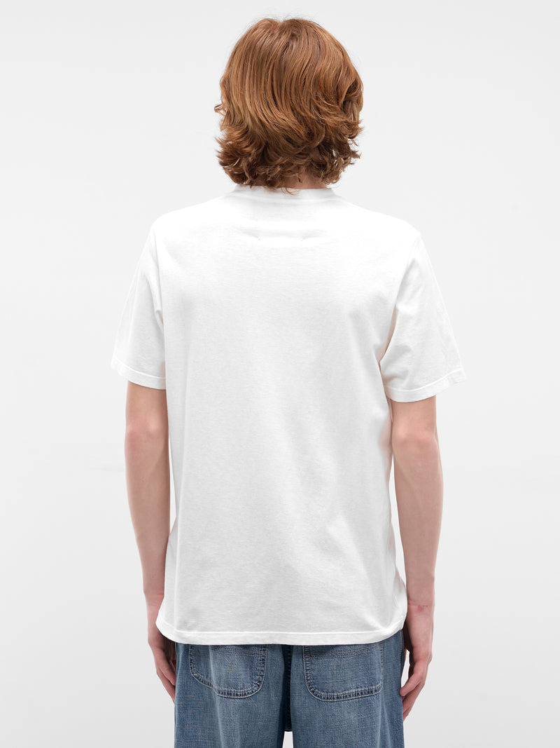 White Tape Overlay Tee (S67GC0048-S24575-WHITE)
