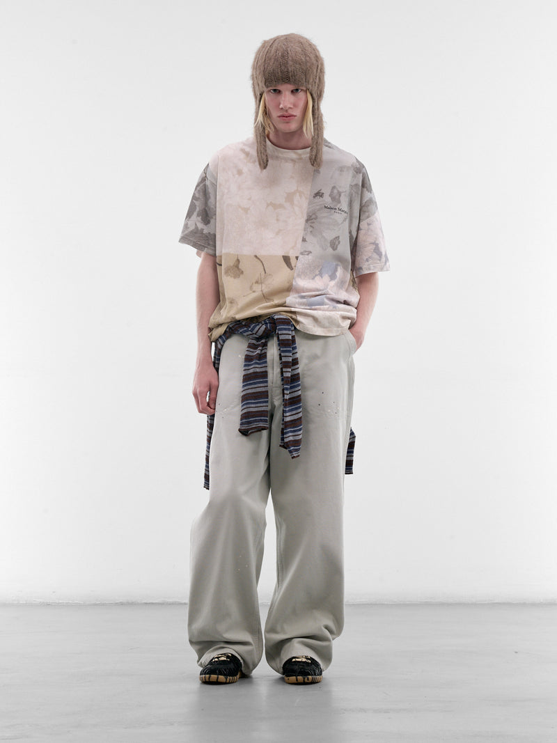 Gray Wide Workwear Trousers (S50KA0728-M35926-962-PEARL-GRE)