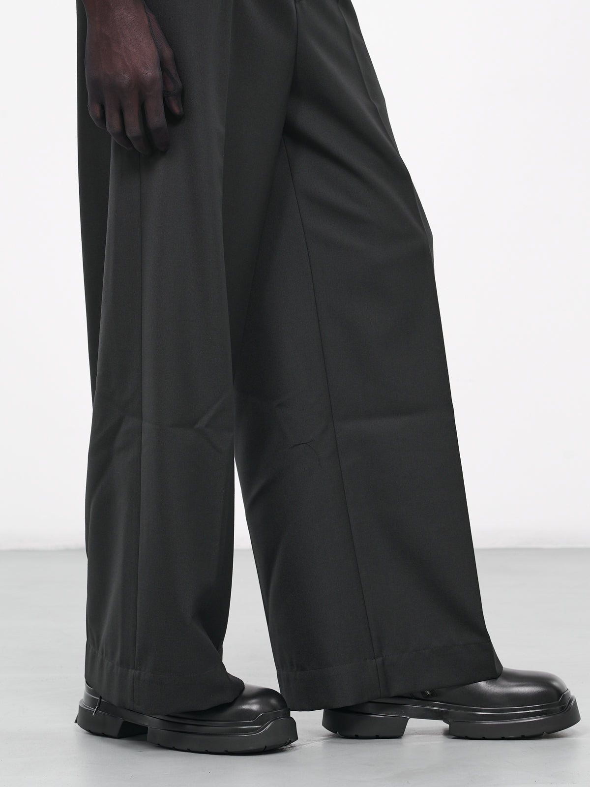 Elasticated Trousers (S62KB0189-S78357-BLACK)