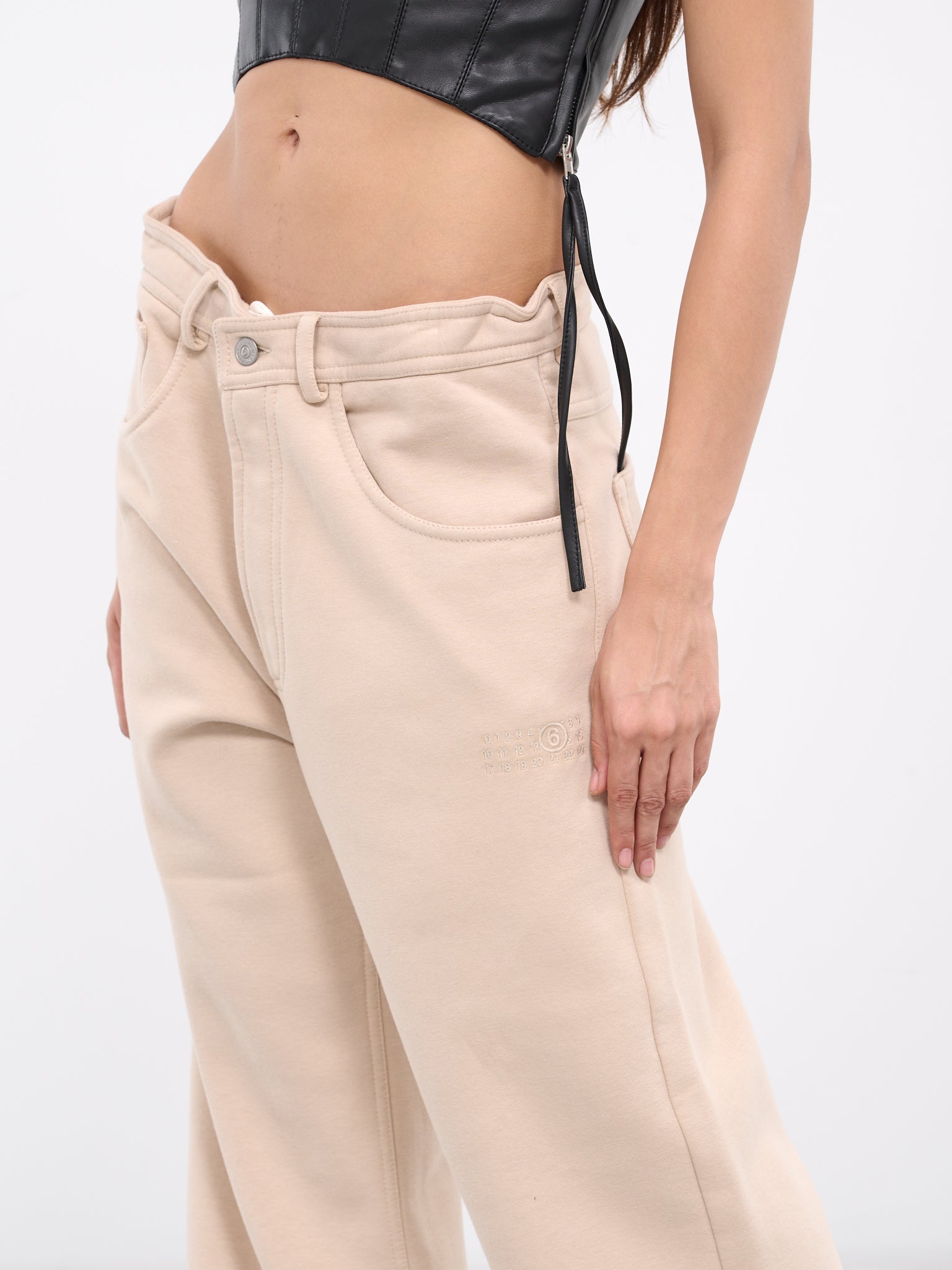 Raw Hem Trousers (S62LB0151-S25596-BEIGE)