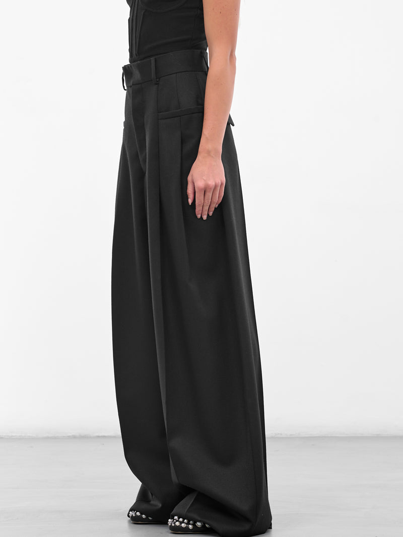 DSQUARED2 Wide Leg Trousers | H.Lorenzo - side