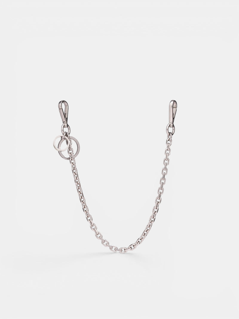 Silver Numeric Bag Chain (SA1UA0028-P9261-121SILVER)