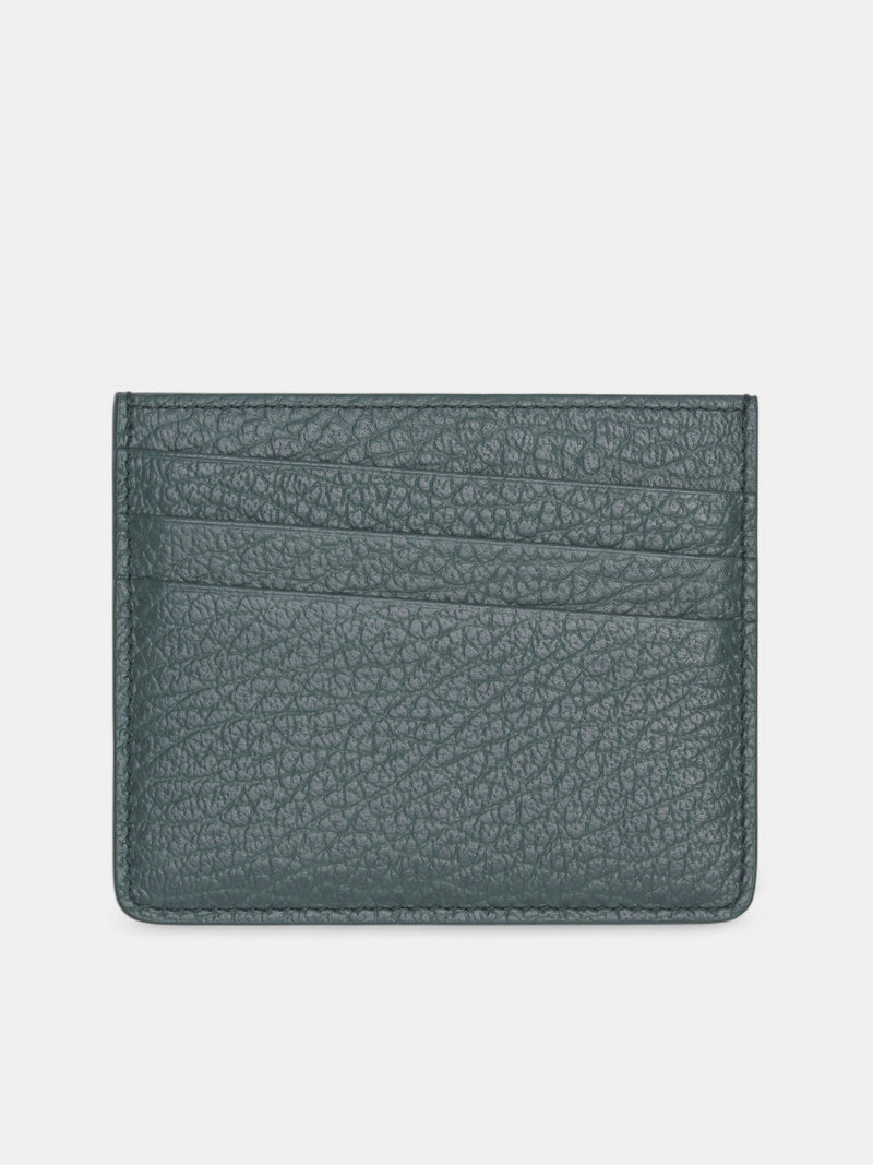 Green Grainy Calf Leather Wallet (SA1VX0006-P4455-T7162-GREEN)