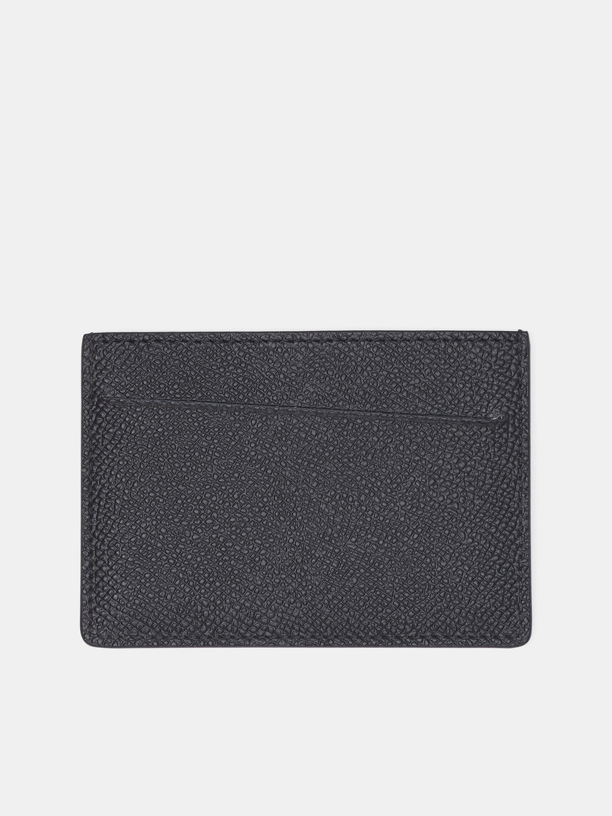 Black Small Leather Cardholder Wallet (SA1VX0007-P4745-T8013-BLACK)