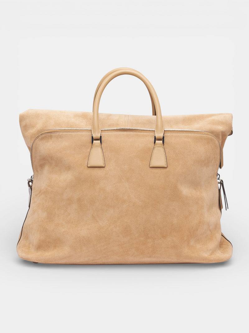 Camel 5AC Soft Suede XL Bag (SB1WG0086-P8829-HB316-CAMEL)