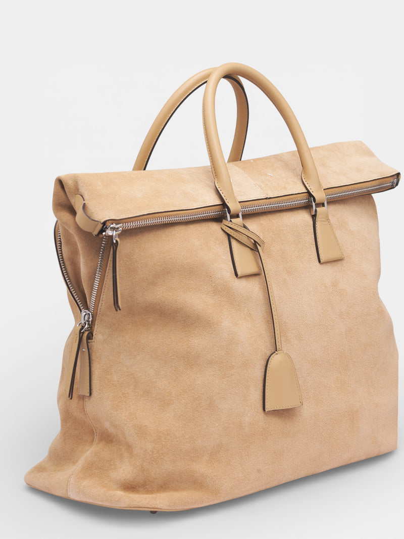 Camel 5AC Soft Suede XL Bag (SB1WG0086-P8829-HB316-CAMEL)