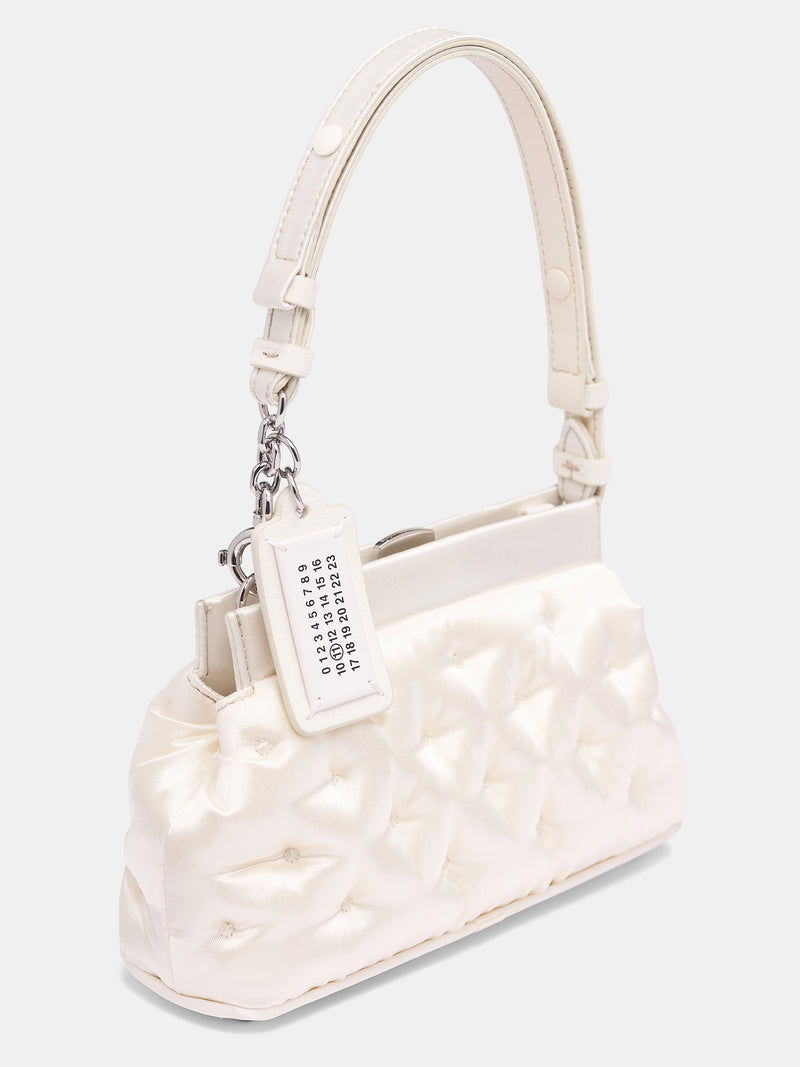 Glam Slam Embroidery Clutch Bag (SB2WD0093-P8573-T2354-WHITE)