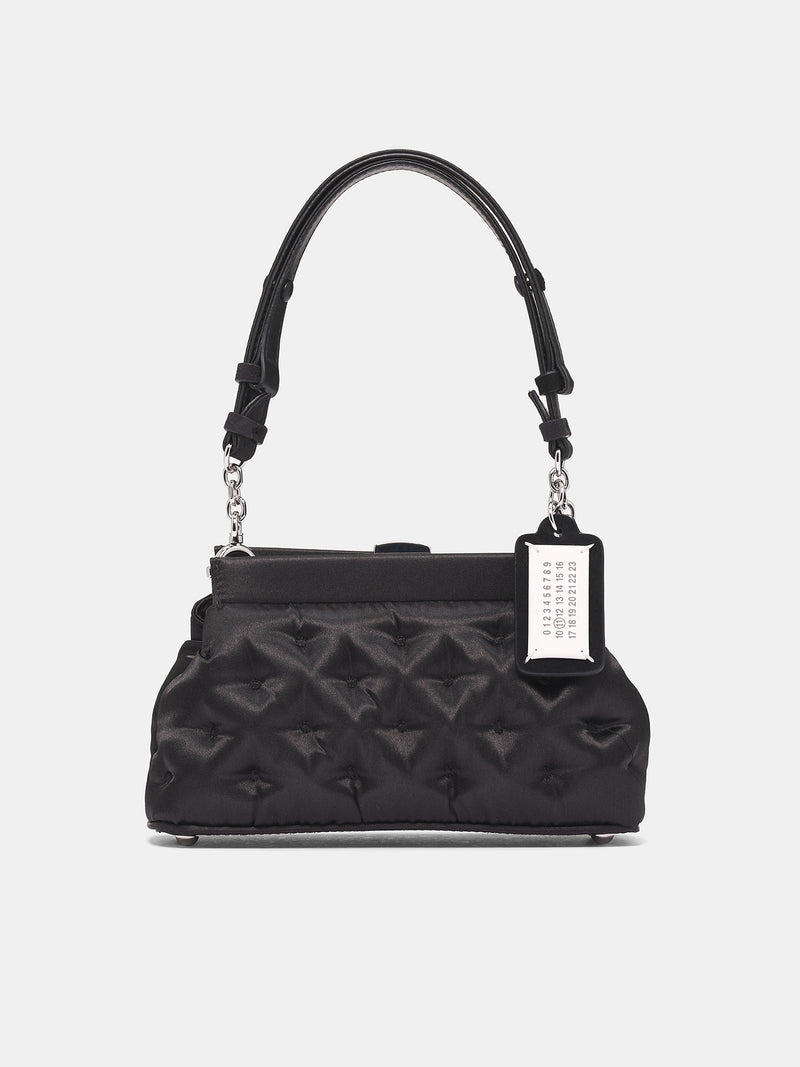 Black Satin Glam Slam Bag (SB2WD0093-P8573-T8013-BLACK)