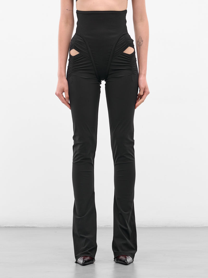 Black High-Waist Scythe Trousers (SCYT0BL-BLACK)